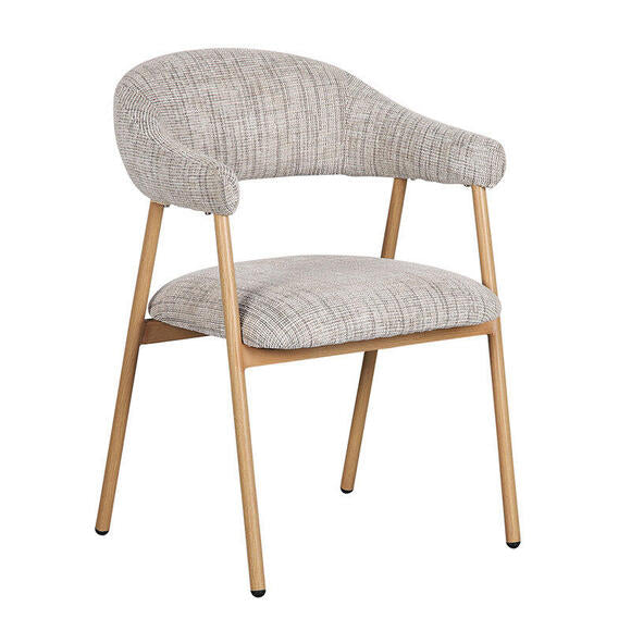 Chaise Scandi beige Okura — location de meubles Swaap