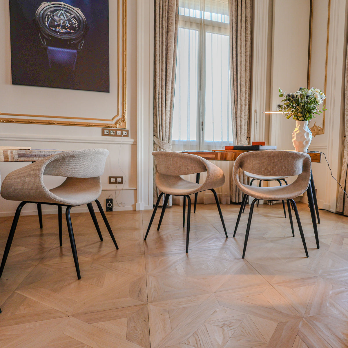 Von Swaap eingerichtetes Privatzimmer